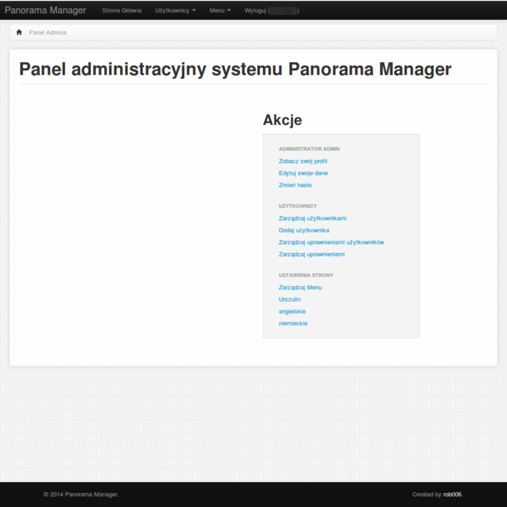 Panorama manager
